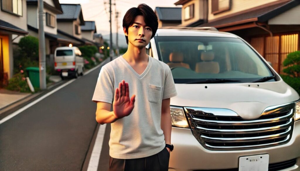 大きい車をあてにされるときの防衛策