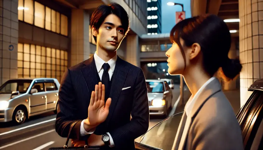 会社の人を車に乗せたくない時の伝え方