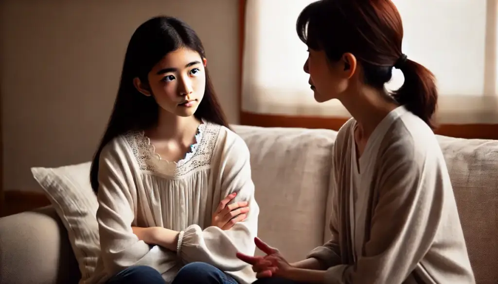 中学生の娘の反抗期ひどいときの接し方
