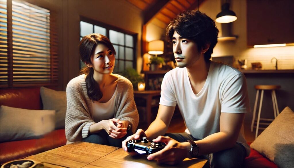 ゲーム中に叫ぶ人へのNG注意例
