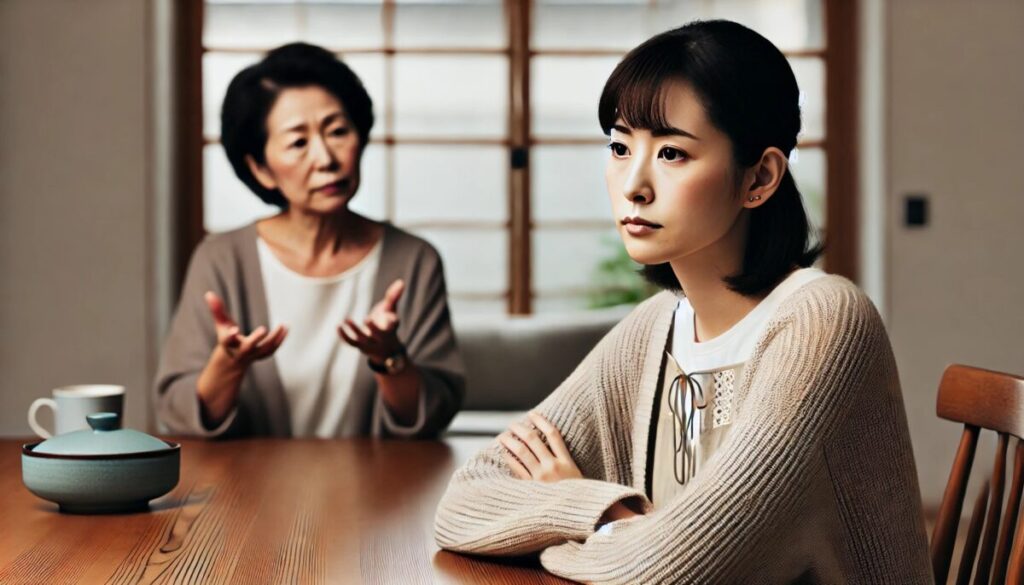 ネガティブなことばかり言う母親の影響