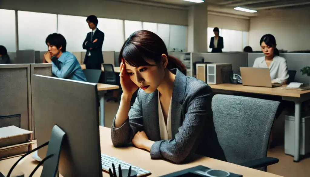 不機嫌をあからさまに態度に出す女性の特徴