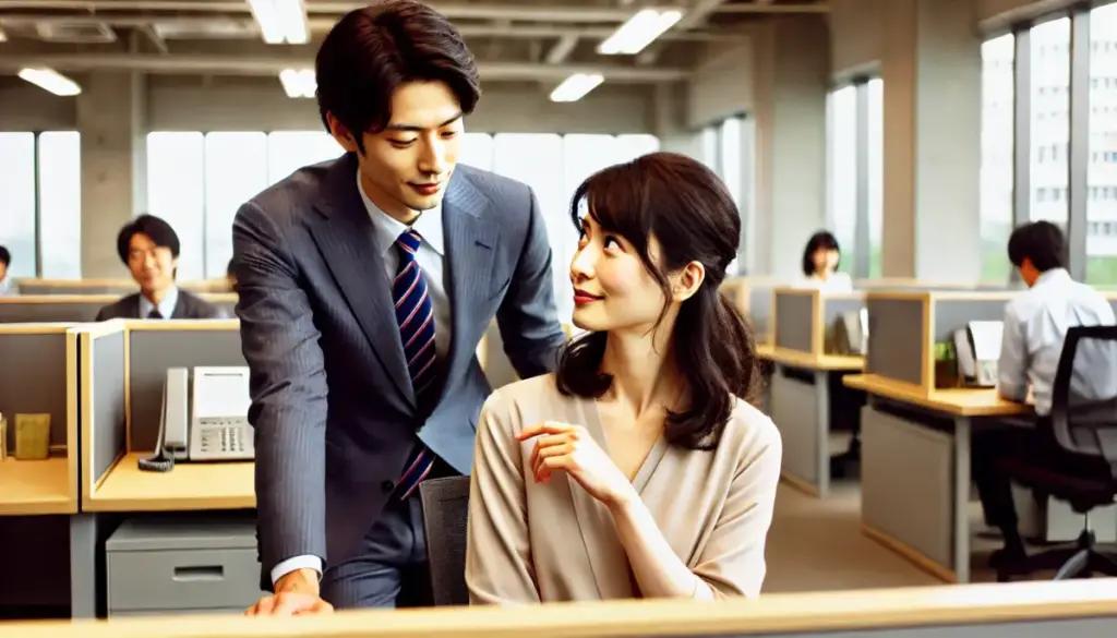 年下女性をからかう男性との違い