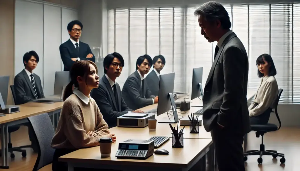 職場で人前で注意するのはパワハラ？